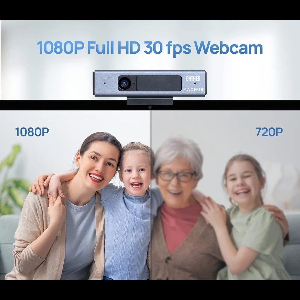 Webcam for zoom meeting HD 1080P with Microphone